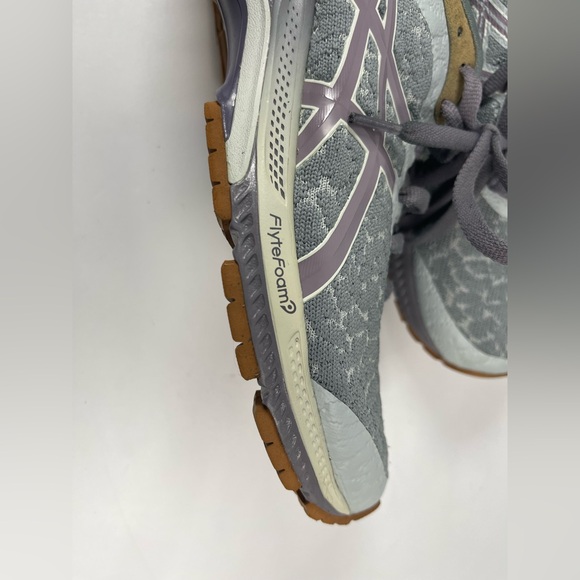 ASICS Women's Gel-Kayano 26 Running Shoes US 8.5 Glacier Grey/Lavender Grey - Picture 10 of 10